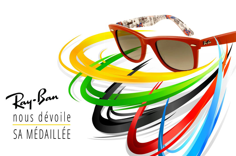 La Ray-Ban RB 2140 – 1118/71 spéciale Jeux Olympiques 