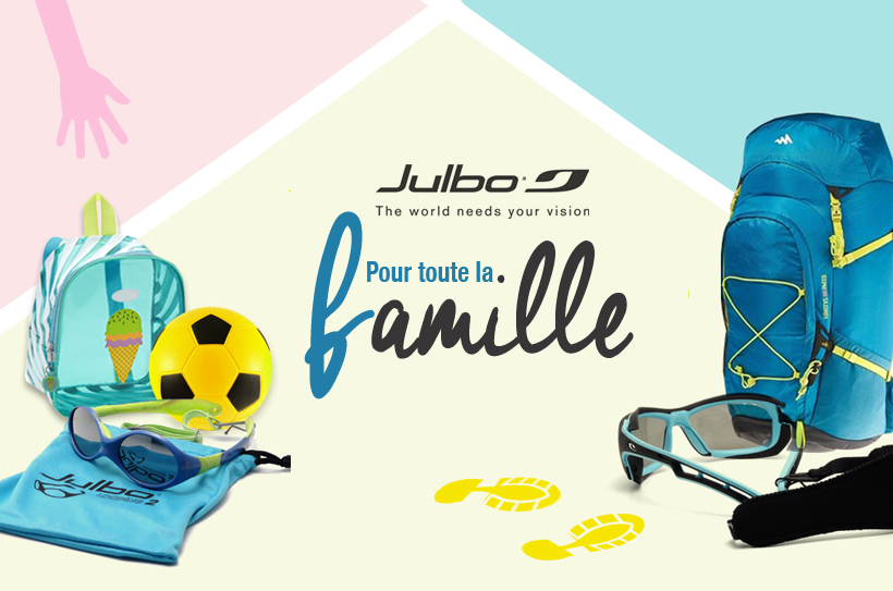 Julbo - des lunettes pour toute la famille